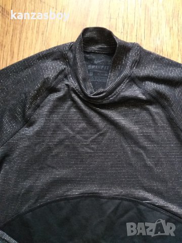 Nike Pro Warm Sparkle Long Sleeve - страхотна дамска блуза КАТО НОВА, снимка 4 - Блузи с дълъг ръкав и пуловери - 40303151