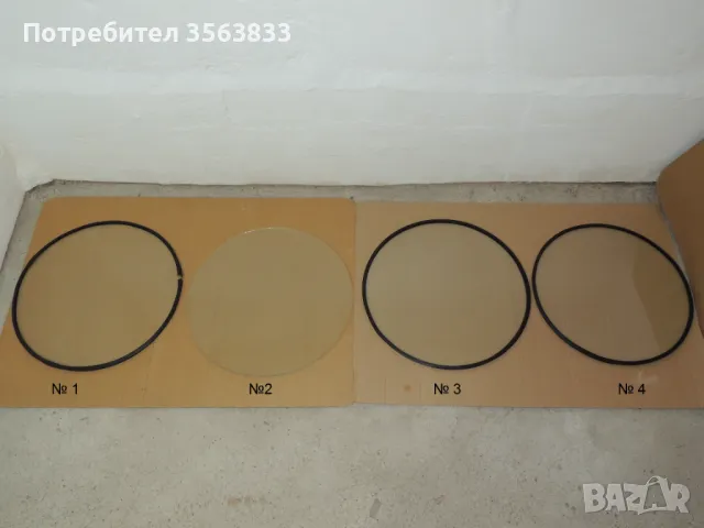 Предпазно стъкло за живачен прожектор