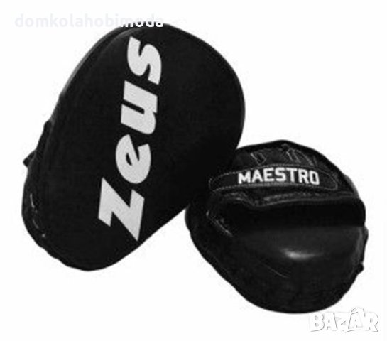 Боксови Лапи ZEUS Естествена Кожа Guanti Boxe