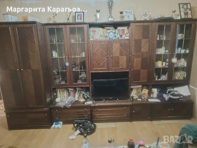Продавам секция от соца , снимка 2 - Секции и витрини - 55890747