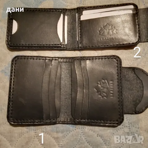 Картодържач - cardholder - от естествена кожа , снимка 2 - Други - 49508751