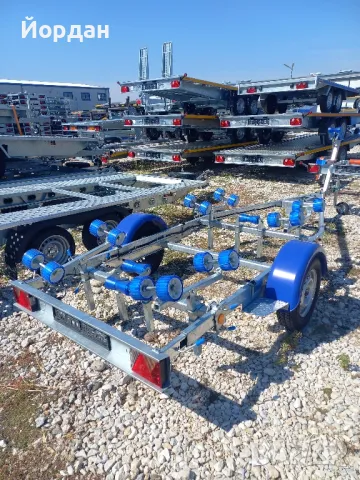 Нов колесар за лодки до 5.50м. , снимка 5 - Воден транспорт - 47356961