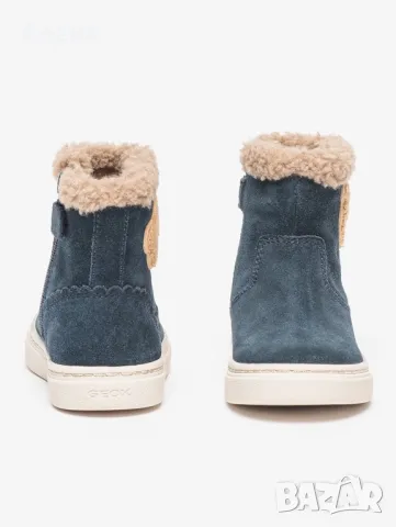Велурени боти с мече Geox, снимка 4 - Детски боти и ботуши - 50084606