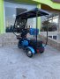 Електрическа триместна триколка с покрив X1 1800W/48V/20Ah СИНЯ, снимка 5