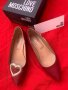 100% Love Moschino Кожени остри обувки, Номер 39, снимка 5