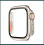 Кейс + Стъклен протектор за Apple Watch 6 / 7 / 8 SE 44mm 45мм, снимка 4