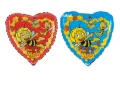 Пчеличката Мая пчела пчеличка сърце фолио фолиев балон хелий и въздух, снимка 1