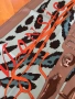 Дамски копринен шал Hermes Paris silk scarf портмоне портфейл Burberry London чантичка, снимка 11