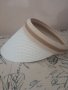 Бяла дамска лятна козирка, снимка 3
