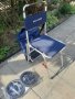 Сгъваемо столче с колелца, снимка 1 - Къмпинг мебели - 41914192