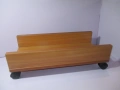 Подвижна стойка с колелца за настолен компютър, снимка 1
