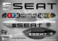 Seat стикери за дръжки SKD-SE-01, снимка 1