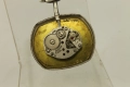 Стар Дамски Сребърен Джобен Часовник FORTEX, снимка 6