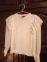Разкошна, нежна бяла блуза на Contrast, снимка 1