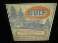 светеща табела GULF OIL, снимка 2