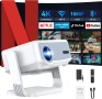 НОВ Whale TV Smart Projector Native 1080P WiFi Bluetooth 4K Support, снимка 8