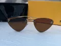 Fendi Дамски слънчеви очила тъиъгълни 3 цвята, снимка 9
