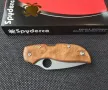 Сгъваем нож Spyderco Chaparral,дръжка Birdseye Maple, снимка 3