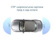 Автомобилна 170° CVBS/AHD 720p камера, реална и огледална картина, указателни линии, снимка 2