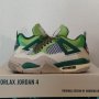 Nike Air Jordan 4 Green Snorlax Нови Оригинални Обувки Размер 38 Номер Маратонки Кецове, снимка 4