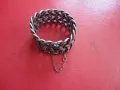 Страхотна метална рокерска арт гривна , снимка 6