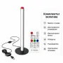 RGB LED подова лампа 50 см – 7 цвята, дистанционно управление и регулируема яркост, снимка 4
