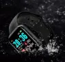 Смарт часовник smart bracelet пулс , крачки работи с всички телефони, снимка 1
