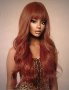 Нова Стилна Перука В Меден Цвят, снимка 2