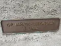 Стара месингова табела Д-р Райков , снимка 1
