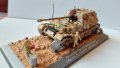 Диорама макет ремонт на танк втората световна, снимка 8