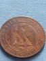 Рядка монета 10 сантима 1856г. Франция Наполеон трети за КОЛЕКЦИЯ 30217, снимка 1