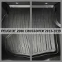 ТОП ОБЯВА 3D Гумена Стелка За Багажник LUXLINE за PEUGEOT 2008 CROSSOVER 2013 2019, снимка 2