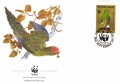 Остров Норфолк - 4 броя FDC Комплектна серия - WWF, снимка 2