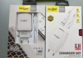 Универсално зарядно KLGO KC-2T, type C, fast charger+high speed кабел , снимка 3
