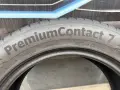 4бр. ВИСОКОСКОРОСТНИ ЛЕТНИ ГУМИ CONTINENTAL PREMIUM CONTACT-7  235/55/18 100V- 6,8 mm  DOT 09/23, снимка 7
