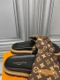 Louis Vuitton Дамски Чехли Луис Витон - 3 Налични Цвята Код E658, снимка 8