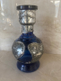 ✅Голяма ваза стъкло цветно , синя, снимка 1 - Вази - 36151405