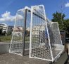 Врата футболна 3х2 м, стоманен профил ф 60 мм: – материал – стомана ф 60 мм – монолитна конструкция , снимка 2