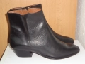 Черни боти от естествена кожа Massimo Dutti, размер EU 40, снимка 11