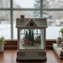 Снежна Коледна къщичка с Дядо Коледа – Идеален празничен акцент, снимка 2