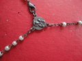 Старинно колие броеница с перли , снимка 4