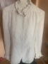 Ленена елегантна риза в екрю, снимка 8