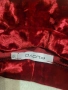 Уникална бордо кадифена рокля ХС, снимка 2