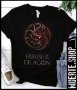 Дамска тениска HOUSE OF DRAGON / Домът на дракона, снимка 1 - Тениски - 40921055