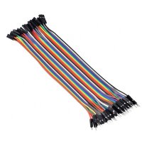 Dupont джъмперни кабели Female към Male 40 броя, снимка 4 - Друга електроника - 34850904