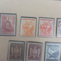 Пощенски марки   България  1937  и 1938 г в пликче с картон ЦЕЛИ СЕРИИ, снимка 2 - Филателия - 42624630