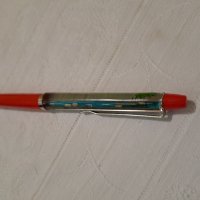 Ретро химикалка с плуващ елемент за колекционери Дания, снимка 5 - Антикварни и старинни предмети - 39307058