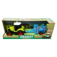 Трактори със звук и светлина, в кутия - 66171, снимка 2 - Коли, камиони, мотори, писти - 38768093