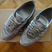 Оригинални сиви маратонки Le Coq Sportif 36 номер Bagatelle Satin Silver сиво-сребристи, снимка 1 - Маратонки - 40437474