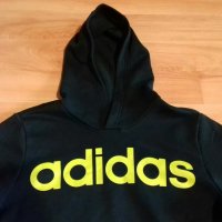 Суичър Adidas размер S Тъмнозелен, снимка 2 - Суичъри - 35913106